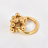 Wholesale Jewelry Titanium Steel Geometric Ball Grape Bunch Style Electroplated Ring Bracelet For Female