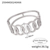 Wholesale Jewelry 316L Stainless Steel Geometric Bracelet Gold Plated