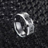 Wholesale Jewelry Titanium Steel Geometric Gear Ring Electroplated Steampunk Style Unisex