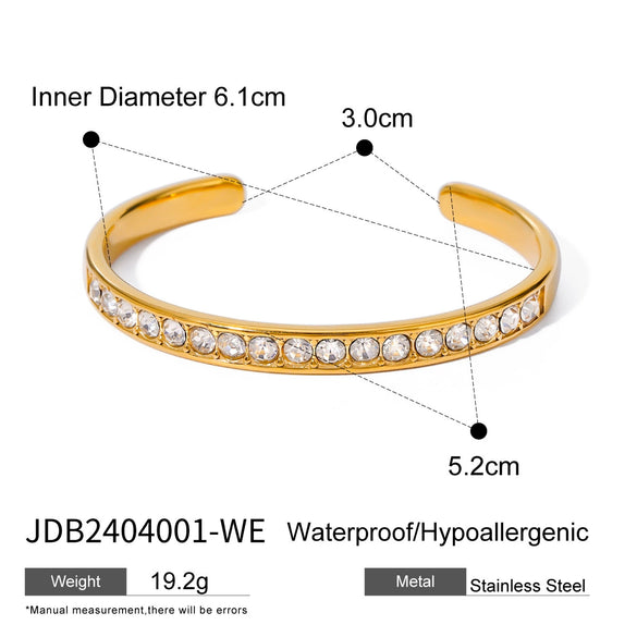 Wholesale Jewelry Titanium Steel Geometric Style String Of Pearls Bracelet With Electroplating