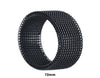Wholesale Jewelry Titanium Steel Geometric Woven Mesh Deformation Ring Electroplated