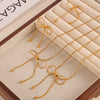 Wholesale Jewelry 316L Stainless Steel Gold Plated Butterfly Design Accessories