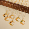 Wholesale Jewelry 316L Stainless Steel Goldplated Clavicle Necklace Simple Design Light Luxury For Women