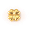 Wholesale Jewelry Titanium Steel Loose Beads Spacer Beads Love Embossed Perforated Fashion Style Drum Beads With Gold Plating