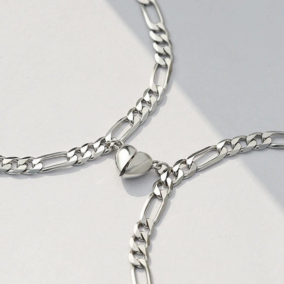 Wholesale Jewelry Titanium Steel Magnetic Love Cuban Bracelet Geometric Fashion Electroplated For Women And Couple