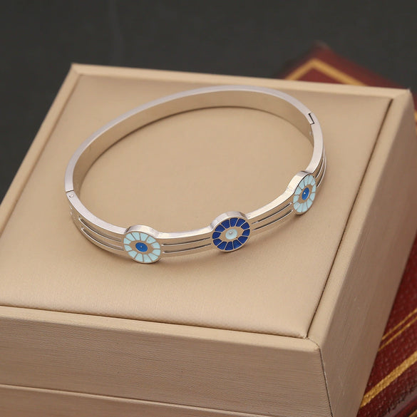 Wholesale Jewelry Titanium Steel Nonfading Electroplated Personality Bracelet