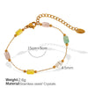 Wholesale Jewelry 316L Stainless Steel O Chain Electroplated Sweet Cool Geometric Style Women's Necklace And Bracelet Accessories