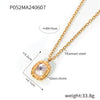 Wholesale Jewelry 316L Stainless Steel Oval Chain Style Retro Light Luxury Cold Niche Design Electroplated Earrings Bracelet Set
