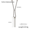 Wholesale Jewelry Titanium Steel Plant Flowers Woven Tassel Electroplating Necklace Bracelet Ring Set