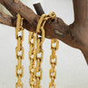 Wholesale Jewelry 316L Stainless Steel Regular Chain Hiphop Geometric Electroplating Unisex Necklace Bracelet