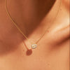 Wholesale Jewelry Titanium Steel Stainless Steel Geometric Pendant Necklace Electroplating Light Luxury Style Unisex