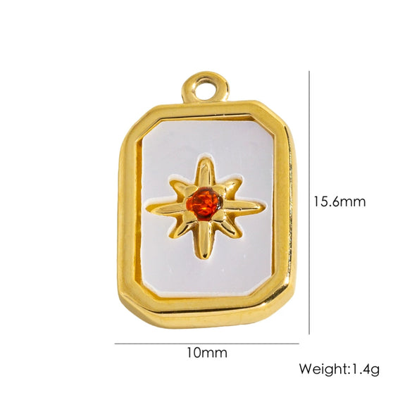 Wholesale Jewelry Titanium Steel Stainless Steel Oil Dripping Plants And Flowers Style Allmatch Jewelry Accessories