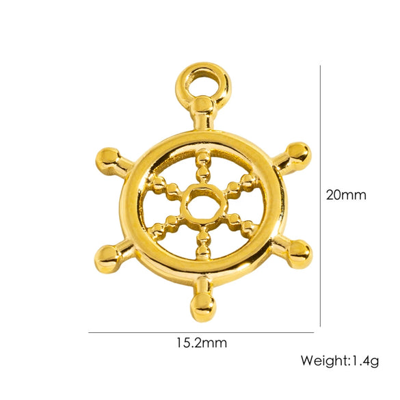 Wholesale Jewelry Titanium Steel Stainless Steel Oil Dripping Plants And Flowers Style Allmatch Jewelry Accessories