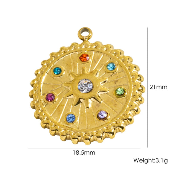 Wholesale Jewelry Titanium Steel Stainless Steel Oil Dripping Plants And Flowers Style Allmatch Jewelry Accessories