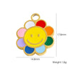 Wholesale Jewelry Titanium Steel Stainless Steel Oil Dripping Plants And Flowers Style Allmatch Jewelry Accessories
