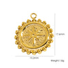 Wholesale Jewelry Titanium Steel Stainless Steel Oil Dripping Plants And Flowers Style Allmatch Jewelry Accessories