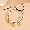 Wholesale Jewelry Titanium Steel Starfish Clown Fish Conch Pendant With Plants Flowers Pattern For Women