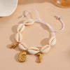 Wholesale Jewelry Titanium Steel Starfish Clown Fish Conch Pendant With Plants Flowers Pattern For Women
