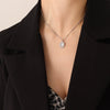 Wholesale Jewelry 316L Stainless Steel Turquoise Opalite Inlaid Cat's Eye Retro Geometric Style For Women