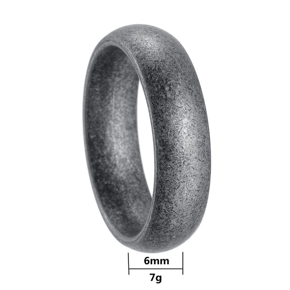 Wholesale Jewelry Titanium Steel Unisex Ring Bracelet With Ancient Silver Style And Letters Numbers Text Pattern Electroplated