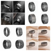 Wholesale Jewelry Titanium Steel Unisex Ring Bracelet With Ancient Silver Style And Letters Numbers Text Pattern Electroplated