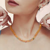 Wholesale Jewelry 316L Stainless Steel Zircon Geometric Colorful Pvd Electroplated Necklace Bracelet