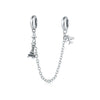 Wholesale Jewelry Travel Style Aircraft Passport Pendant 925 Sterling Silver Dripping Oil