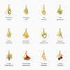 Wholesale Jewelry Tropical Fruit Copper Titanium Steel Electroplating Pendant Necklace Bracelet
