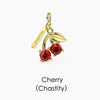 Wholesale Jewelry Tropical Fruit Copper Titanium Steel Electroplating Pendant Necklace Bracelet