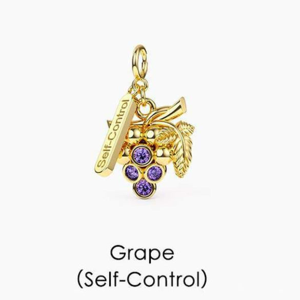 Wholesale Jewelry Tropical Fruit Geometric Copper Titanium Steel Electroplated Pendant Necklace Bracelet