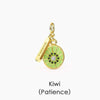 Wholesale Jewelry Tropical Fruit Geometric Copper Titanium Steel Electroplated Pendant Necklace Bracelet