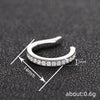 Wholesale Jewelry Unique Style Copper Inlaid Zircon Women's Ear Hanging