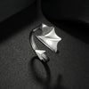 Wholesale Jewelry Unisex Angel Devil Wing Couple Ring Titanium Steel With Letters Numbers Text Electroplating