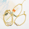 Wholesale Jewelry Unisex Copper Electroplated 8Shaped Bracelet With Full Zircon