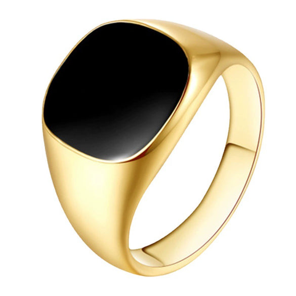 Wholesale Jewelry Unisex Metal Ring With Geometric Pattern And Electroplating Treatment