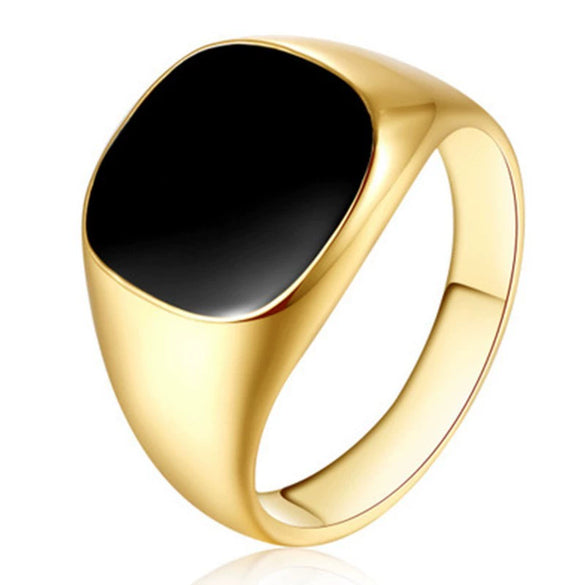 Wholesale Jewelry Unisex Metal Ring With Geometric Pattern And Electroplating Treatment