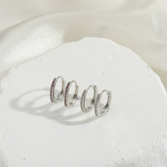 Wholesale Jewelry Vintage Geometric Copper Electroplated Earrings For Women