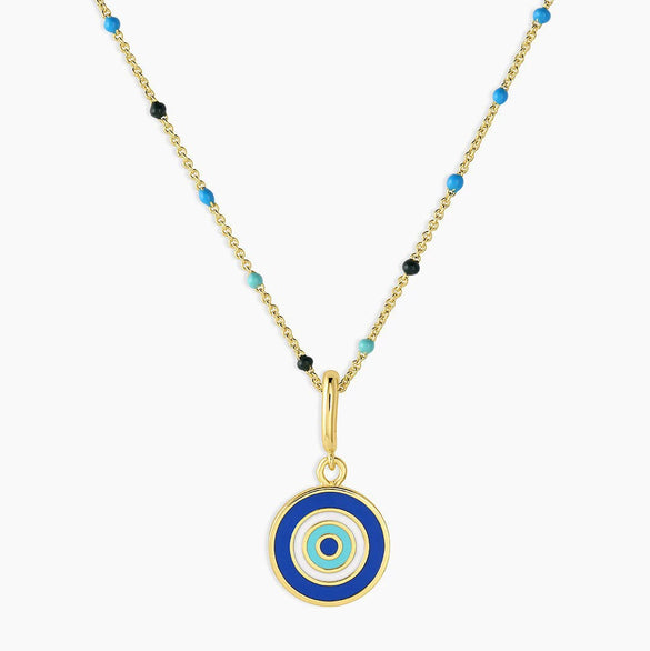 Wholesale Jewelry Vintage Geometric Copper U Shape Pendant Necklace With Electroplating