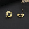 Wholesale Jewelry Vintage Geometric S925 Sterling Silver Earrings Electroplated