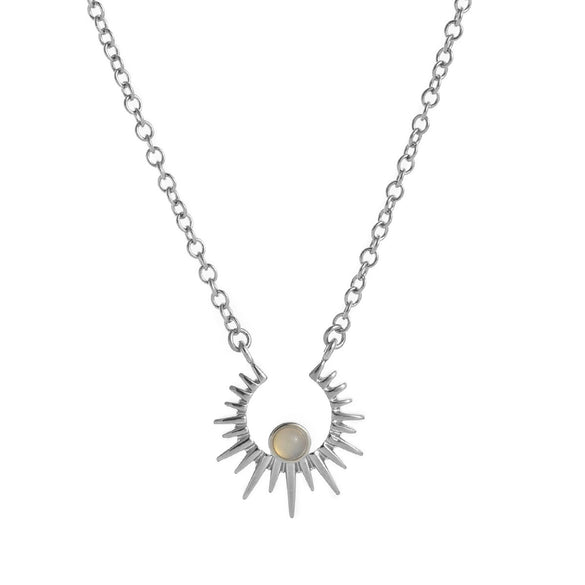Wholesale Jewelry Vintage Minimalist Star Copper Electroplated Ochain Pendant Necklace