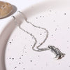 Wholesale Jewelry Vintage Silver Boots Pendant Copper Clavicle Chain Gold Plated Electroplated For Women