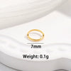 Wholesale Jewelry Vintage Style Beaded Circle 925 Sterling Silver Electroplated Ring And Spacer Bead Accessories