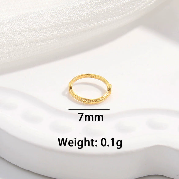 Wholesale Jewelry Vintage Style Beaded Circle 925 Sterling Silver Electroplated Ring And Spacer Bead Accessories