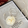 Wholesale Jewelry Vintage Style Flower Cloth Handmade Necklace For Women