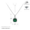 Wholesale Jewelry Vintage Style Square 925 Sterling Silver Stud Earrings And Necklace Set With Electroplating