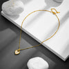 Wholesale Jewelry Vintage Style Titanium Steel Heartshaped Love Pattern Electroplated Earrings And Necklace
