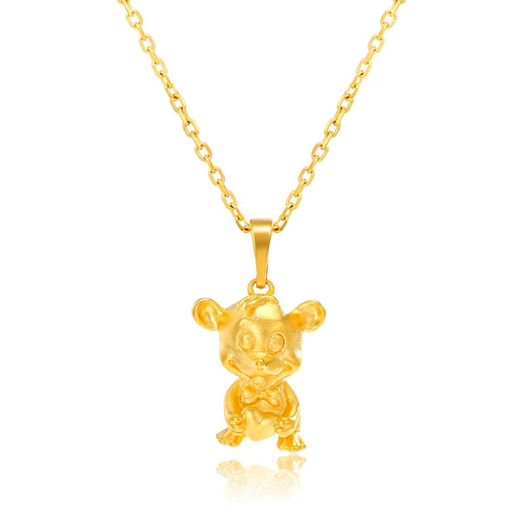 Wholesale Jewelry Vintage Style Zodiac Alloy Gold Plated Pendant For Women