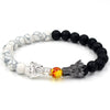 Wholesale Jewelry Volcanic Stone Alloy Geometric Bracelet