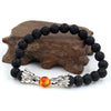 Wholesale Jewelry Volcanic Stone Alloy Geometric Bracelet