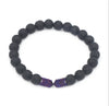 Wholesale Jewelry Volcanic Stone Geometric Manual Bracelet